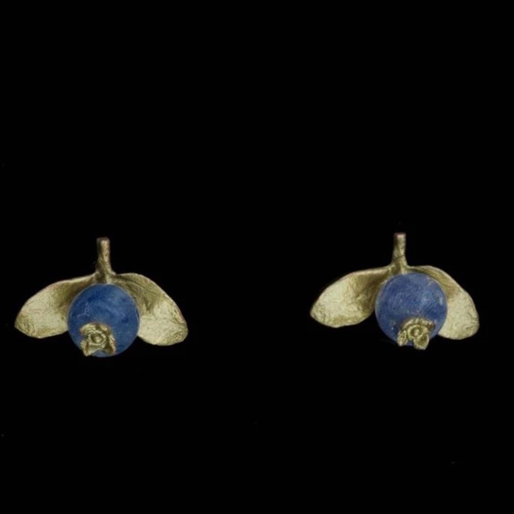 Michael Michaud Blueberry Earrings Post